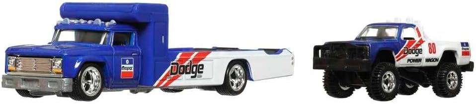HotHot Wheels Team Transport 80 Dodge Macho Power Wagon