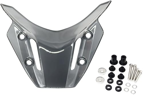 Parabrisas de motocicleta para MT-09 MT09  SP FZ-09 FZ09 2021 2022, accesorios de motocicleta deflectores de viento para MT09 (gris)