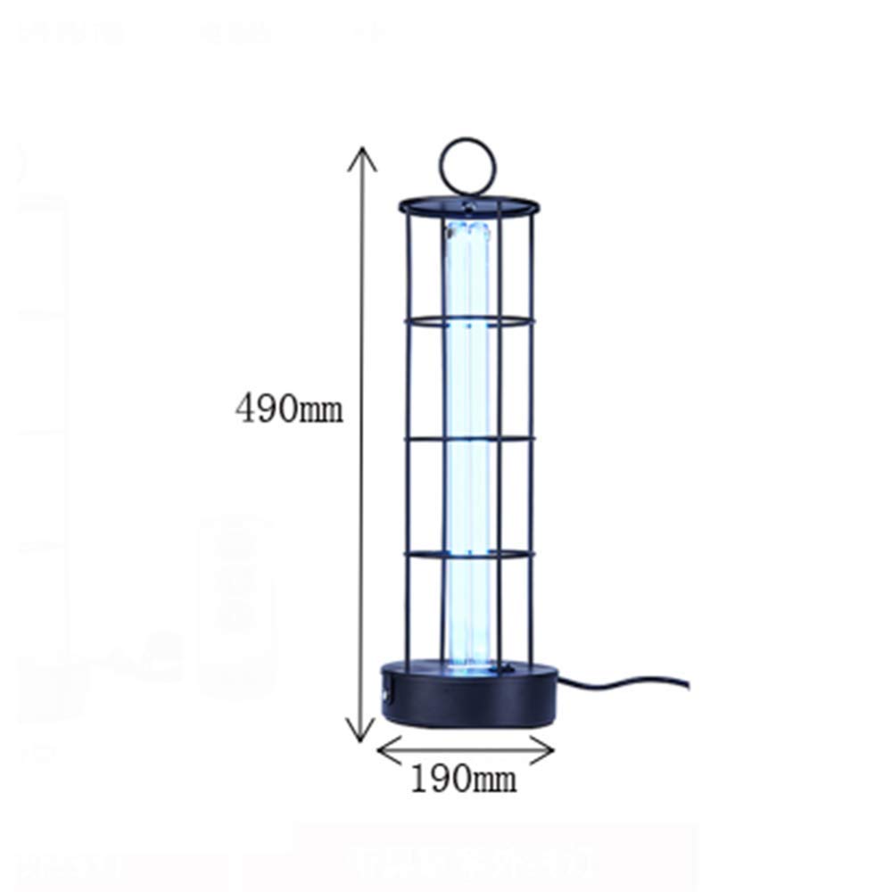 Lampada di disinfezione UV Lampada di sterilizzazione domestica Lampada germicida Lampada per acari della scuola materna Lampada repellente per insetti Lampada deodorante Tubo
