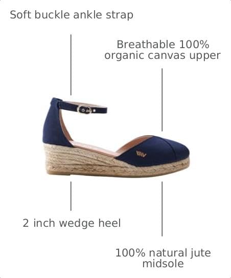 Image of Formiga Canvas Espadrille Sandal Wedges, Comfort and Style for Every Occasion, Size 5-12