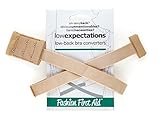 Fashion First Aid Women's Plus-Size Low Expectations Low Back Bra Converters