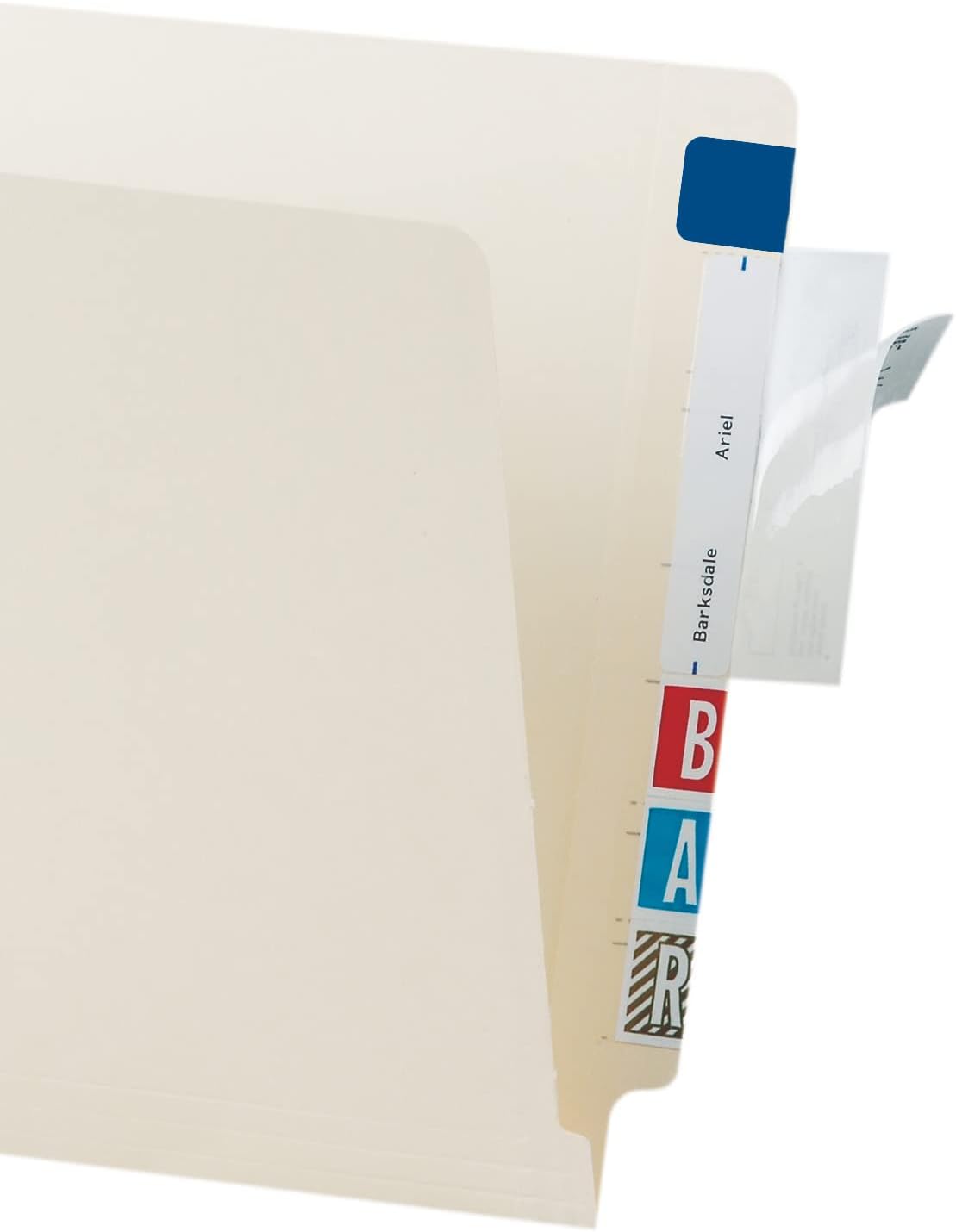 Tabbies® 58385 - PROTECTOR, TOP TAB FOLDER, 3 1/2 X 2, CLEAR