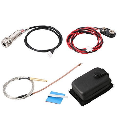 Lyws Belcat Iris-2 Sound Hole Control Preamp Guitar Pickup Piezo Pickup System For Acoustic Folk Guitar #TOP2