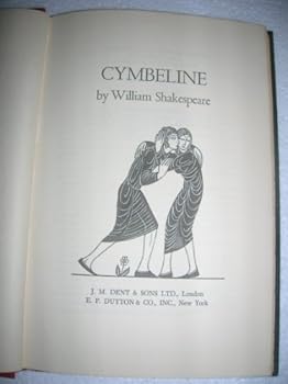 Hardcover THE NEW TEMPLE SHAKESPEARE: CYMBELINE. Book