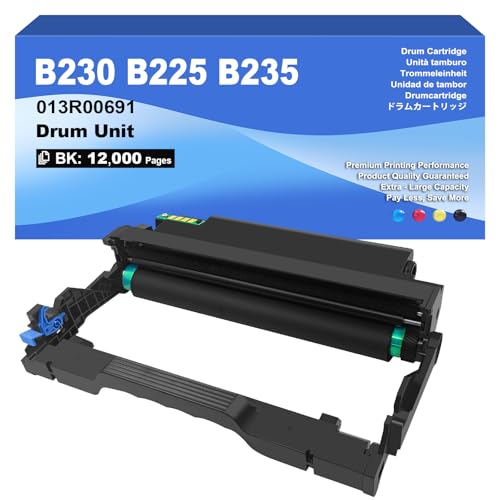 Tambour Xerox B225 B230 B235 compatible 12000 pages - Unité d'imagerie 013R00691 noir