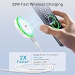 25W Magnetic Wireless Charger Pad Super Fast Charging Magsafe Android Phone - Image 4