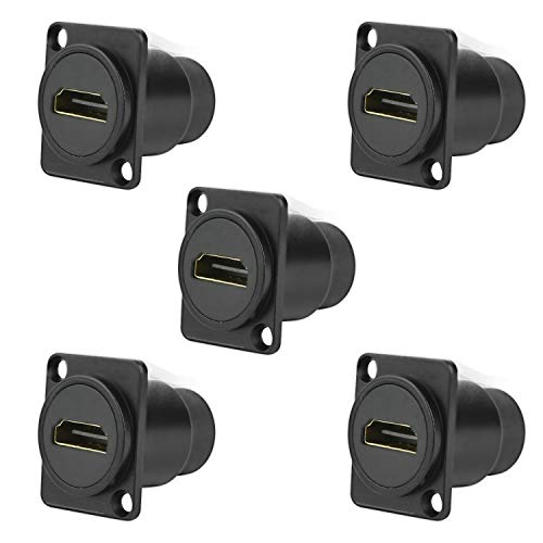 HDMI Passthrough Toronce D R Series conector de montaje en panel de paso directo pack de 5 unidades