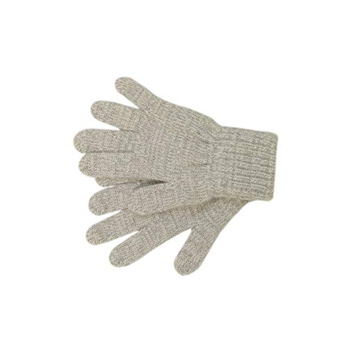 Gants garçon gris 7-8 ans pour protéger ses mains du froid lors des récréations hivernales