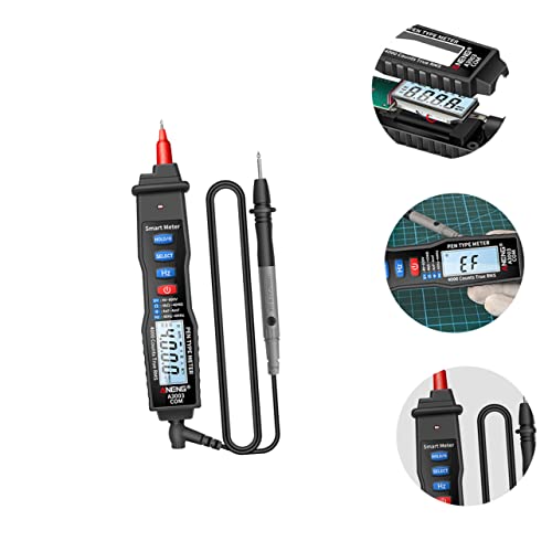 TEHAUX 3 Pçs Medidor Digital Para Eletricista Display Caneta Loja Tensão Casa Tipo Ac Resistência Ha