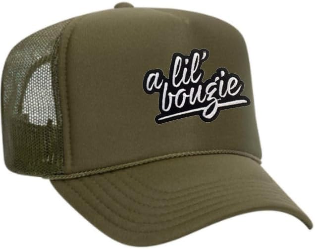 A Lil' Bougie Embroidered Patch Trucker Hat