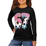 Gzzxiailg Youth Boys Girls 67 Meme Soft T-Shirt Sports Play Undershirt Long Sleeve Fashion Athletic Shirts Soccer Workout Baselayer Basketball Tennis Tops Football Ice Cream