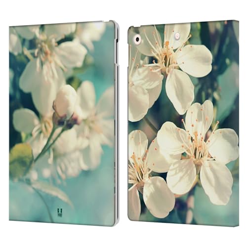 Coque iPad 10.2 antichoc Fleurs de Cerisier Blanches résistant aux chutes