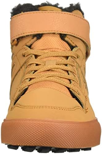 DC Unisex-Child Pure HIGH-TOP WNT EV Skate Shoe, Wheat, 6 M US Big Kid | Image 1