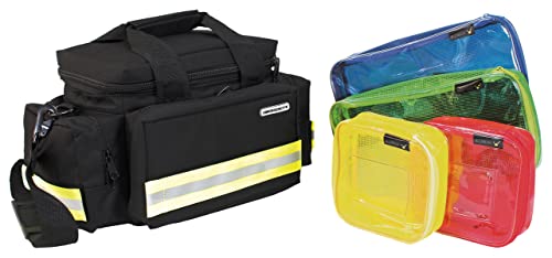 Light Bag Plus M - Bolsa de emergencia con 4 bolsillos modulares, Negro , medium Cover