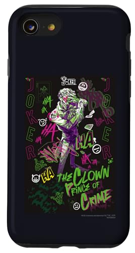 DC Comics/ THE JOKER/CRIME �X�}�z�P�[�X iPhone SE (2020) / 7 / 8 �p
