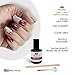 Simply Peel Original by Bliss Kiss Liquid Latex Peel Off Cuticle Guard for Nail Art with Glitter | 15 ml | Made in the USA