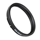 Lieferumfang:Filteradapter Fotodiox Step Up Filter Adapter Ring for Hasselblad Bayonet 50 B50 - 52mm, Anodized Black Metal Filter Adapter Ring