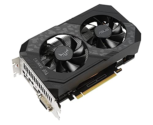 Asus TUF Gaming GeForce GTX 1650 4 GB GDDR6, Scheda Video Gaming, Dissipatore Biventola per Gaming HD, Tecnologia AutoExtreme e chip Turing - Scheda video - Immagine 1