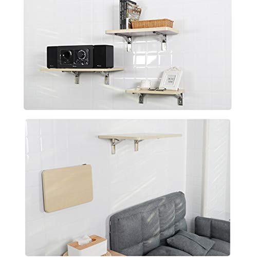 Table pliante murale pour petits espaces avec bureau ordinateur multifonction