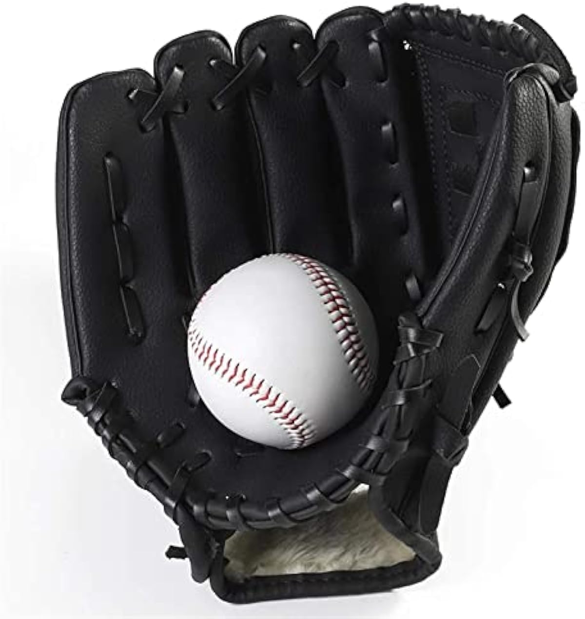 高級感 野球グローブアウトドアスポーツ野球グローブソフトボール練習用成人男性女性用 カラー ブラック サイズ 12 5インチ ブラック12 5インチ グローブ 個数限定販売 Littleshopp Com