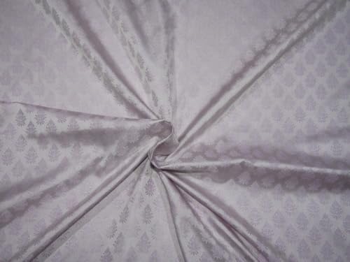 Tissu brocart de soie lilas pour confectionner votre robe de mariage