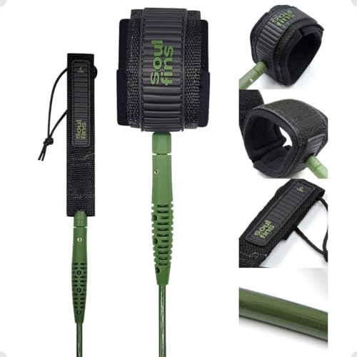 Leash Longboard Panturrilha 9'0'' x 7mm Duplo Girador Injetado Proficional Resitente Strep Surf L