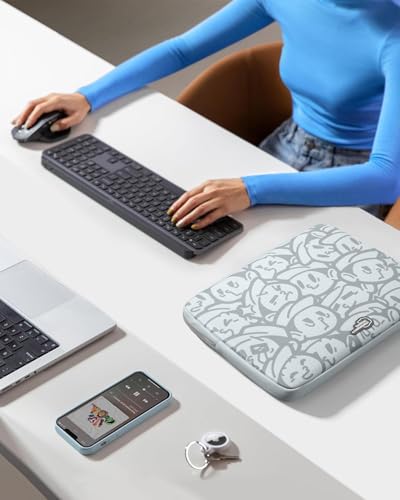 Image of tomtoc 360 Protective Laptop Sleeve for 13-inch New MacBook Air M5 /A3449 (2026) M4 /A3240, M3 /A3113, M2 /A2681, M1 /A2337, Water-Resistant Computer Case Bag Fits 13 inch MacBook Neo A18 & MacBook Pro M2 /M1