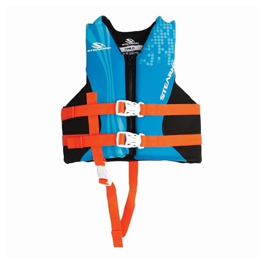 Top 5 Best Toddlers Life Jackets | Ensure Safety | SUP Board Accessories Stearns Child Hydroprene Vest , Blue, 30-50 Pound