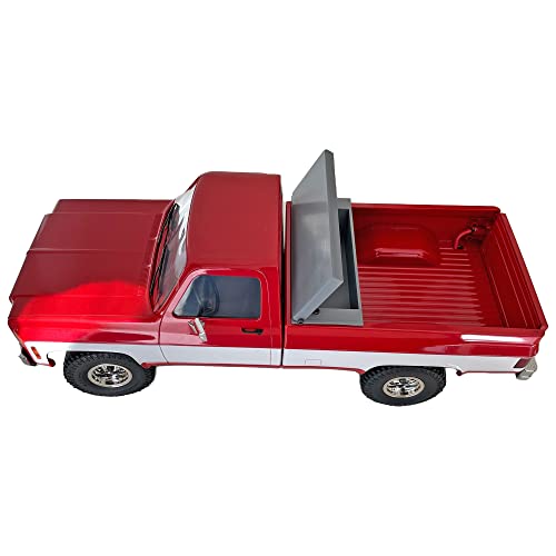 Image of Truck Bed Battery Toolbox Upgrade Parts For Fms K10 / Eazyrc Glacier 1 /18 Rc Crawler Pickup Truck, Kids, Red