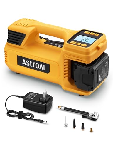 AstroAI TC4 Portable Air Compressor Tire Inflator, 470W 18V