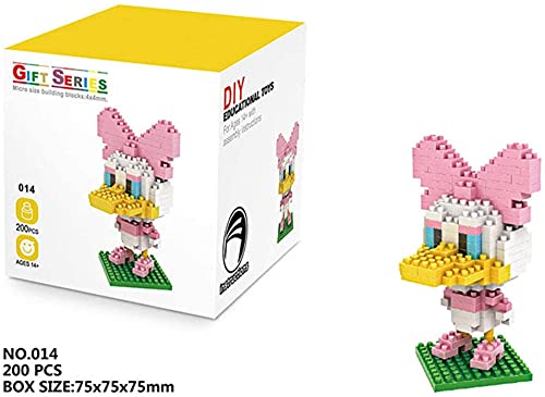 RSVT Disney Bausteine - 4 Charakter Minifigure Backsteinset - Kinderspielzeug DIY Montage, Best Birthday-Geschenke – Bild 6