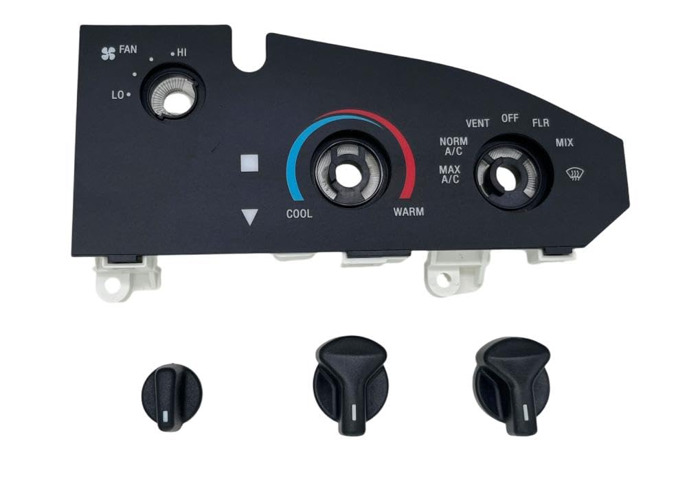 5C2H19E764AA 5C2Z19980AA AC Heater Control Air Cond Control Panel, AC Heater Control Module Replacement for Ford E150 E250 E350 Van 2005-2014 & E350 E450SD Van 2015-2019