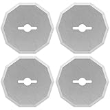 Replacement Rotary Blades, Compatible with Worx WX082L 4V ZipSnip Cordless Electric Scissors, WA2300 Replacement Blades Fits RC2600K,RC2601, RC2602, WX080L, WX081L, 4pcs