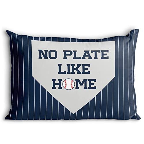ChalkTalkSPORTS No Plate Like Home Baseball Pillowcase