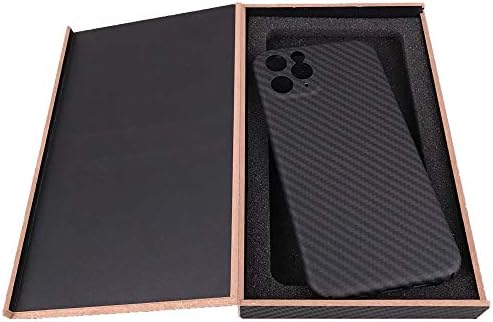 Carbon Fiber Case for iPhone 11 Pro Max 6.5",Idealforce 12g & 0.6MM iPhone 11 Pro Max Slim Case Dual Layer Aramid Fiber Hybrid Shock Absorbing Cover Fit for iPhone 11 Pro Max