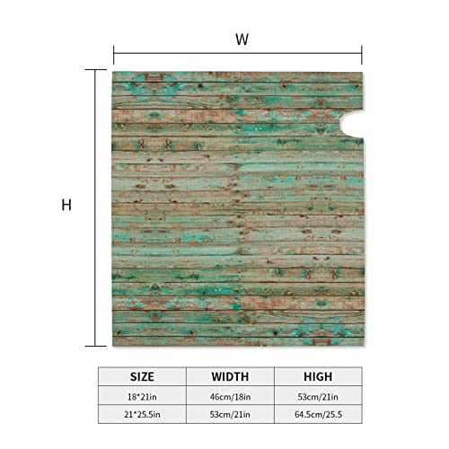 Deyimeri Old Wooden Decorative Mailwraps Vintage Mailbox Covers Magnetic Waterproof Fade Resistant Post Letter Box Cover For Garden Yard Home Outdoor Decoration,Standard Size 25.5X21 In #TOP5