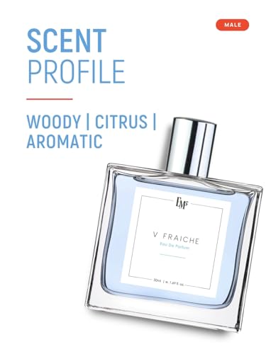 Image of EM5 V Fraiche Perfume for Men | Citrus Aromatic Woody | Day & Night Eau de Parfum | Strong and Long Lasting Spray | Luxury Gift for Him