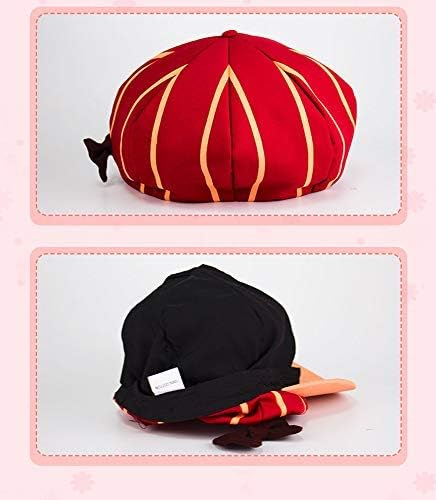 Miniatura 4 de WOSHOW Gorro de cosplay de anime para mujer, bonito gorro diario para regalo de dibujos animados
