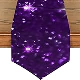 Matériau imperméable de qualité supérieure : fabriqué à partir de tissu polyester de haute qualité, ce chemin de table est imperméable, résistant aux taches et très durable. Il protège efficacement votre précieuse table de salle à manger contre les déversements, les marques de chaleur et les rayures, assurant une utilisation durable.