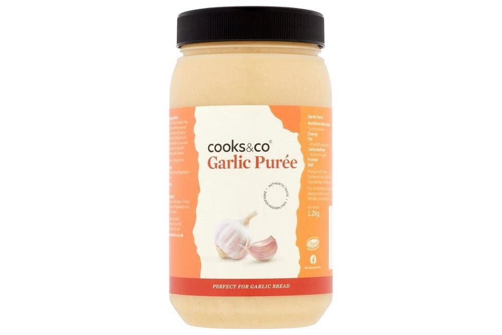 Cooks & Co Garlic Puree, 1.2kg (Single)