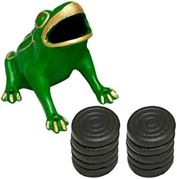 CADENASFrog Game/Sapo Game/Toad in The Hole Game “Complete” cast Iron: 1 Frog/Sapo and 10 Tokens.
