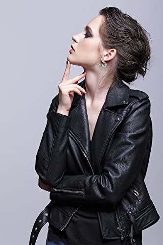 Snake Dangle Earrings For Women,Punk Gothic Snake Earrings,Vintage Serpent Snake Earrings,Long Dangle Snake Studs Earrings,Snake Jewelry For Women Girls (E) #TOP6