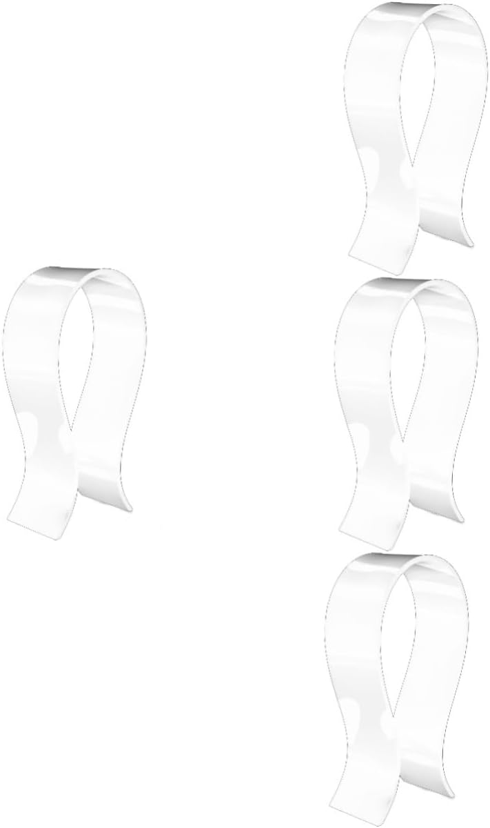 4pcs Versatile Headphone Display Stand Headset Stand Desk Headphone Holder Construction Organize Accessories