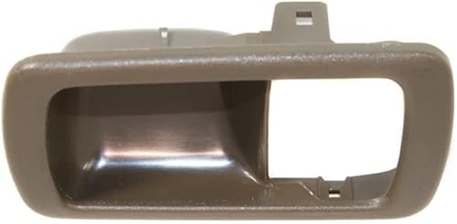 Miniatura 5 de KarParts360 Compatible con Toyota Camry moldura de manija de puerta 1992 93 94 95 1996 lado del conductor  delanteratrasera  interior  bisel  marrón