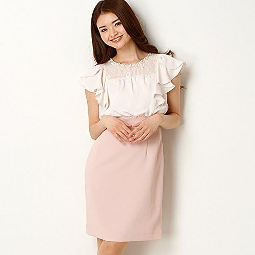 Amazon Co Jp アプワイザー リッシェ Apuweiser Riche ワンピース ヨークレースペンシルワンピース 63ピンク S 服 ファッション小物