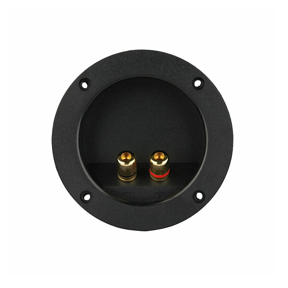 Install Bay Terminal Cup 2 Inch Round Binding Post Gold - Each (TCRBG2)