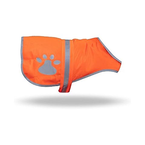 Maggift Dog Reflective Vest,Pet Safety Vest Orange (L) Cover