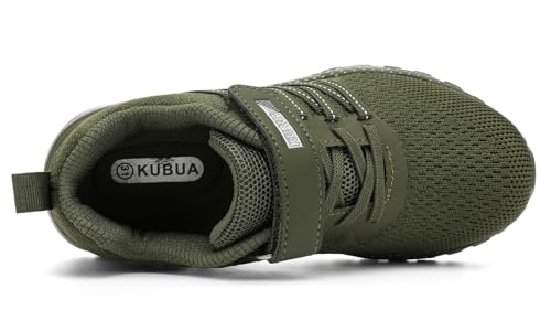 Image of KUBUA Kids Sneakers Lightweight Boys Girls Tennis Shoes | Breathable, Comfortable, Non Slip, Easy to Put On, Running, Walking, Gym, School, Daily Play, Toddler