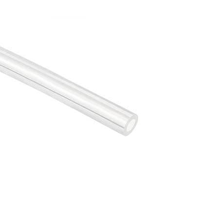 uxcell Silicone Tube 1mm ID X 2mm OD 16.4ft Flexible Silicone Rubber Tubing Water Air Hose Pipe Transparent for Pump Transfer