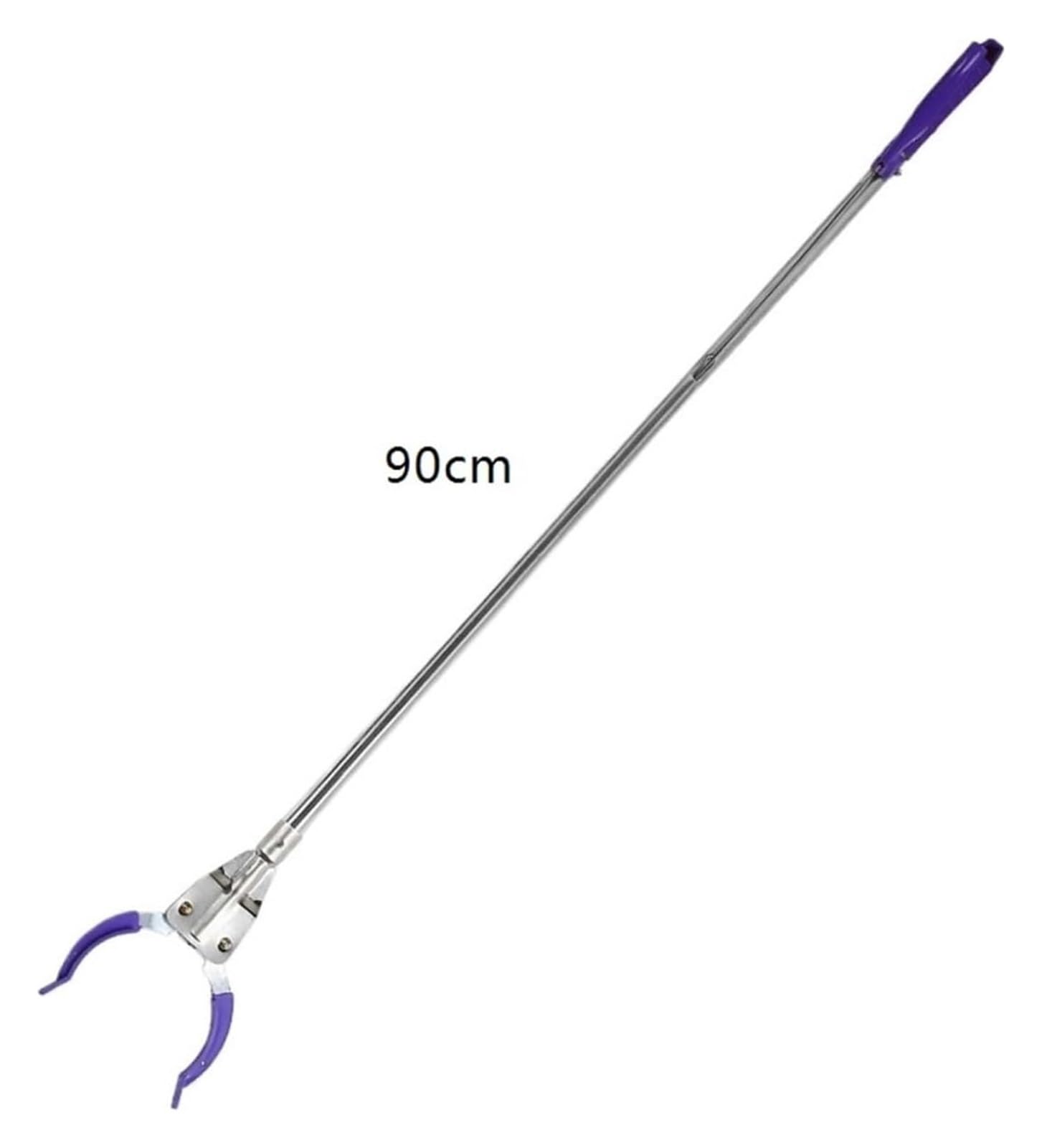 Pinza Recoge Objetos, Pinzas Extensibles, Herramienta de agarre liviana, garra de alcance, palo de recogida de basura de metal
